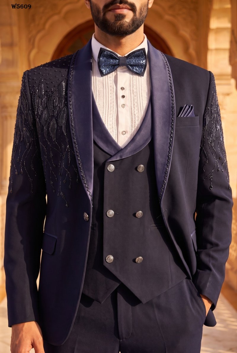 Outluk Wedding Vol 56 Lachaka Hand Work Designer Jodhpuri Suit